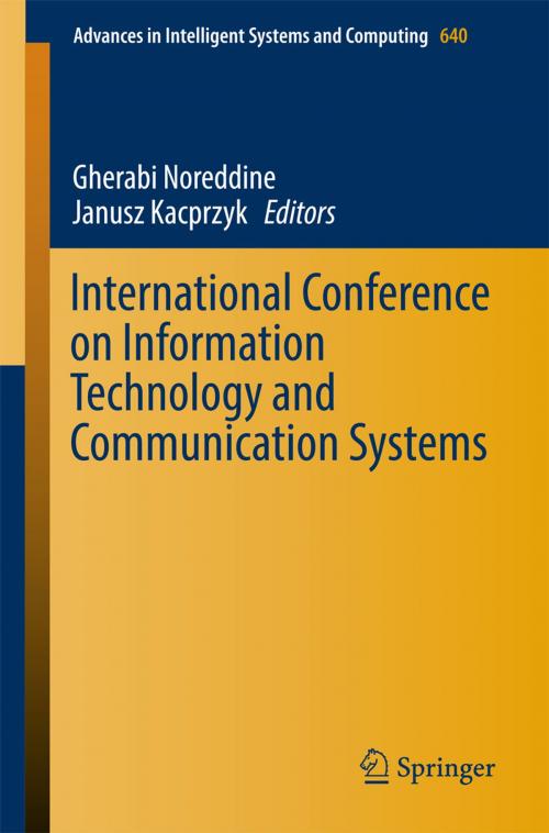 Cover of the book International Conference on Information Technology and Communication Systems by , Springer International Publishing