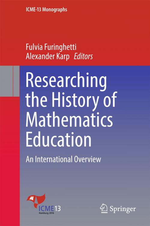 Cover of the book Researching the History of Mathematics Education by , Springer International Publishing