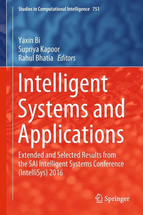 Cover of the book Intelligent Systems and Applications by , Springer International Publishing