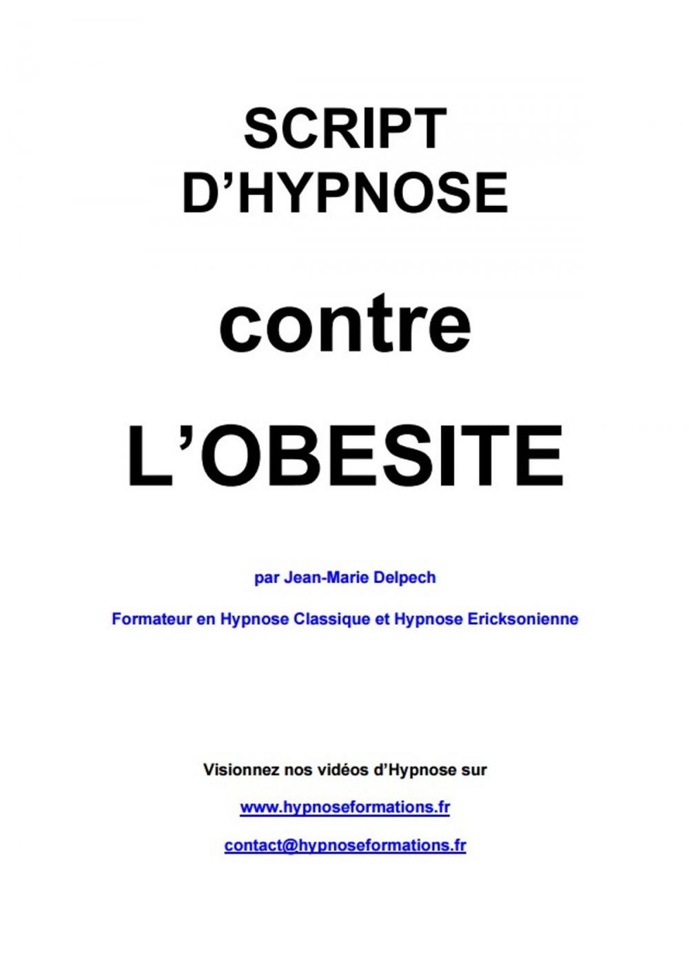 Big bigCover of Contre l'obésité