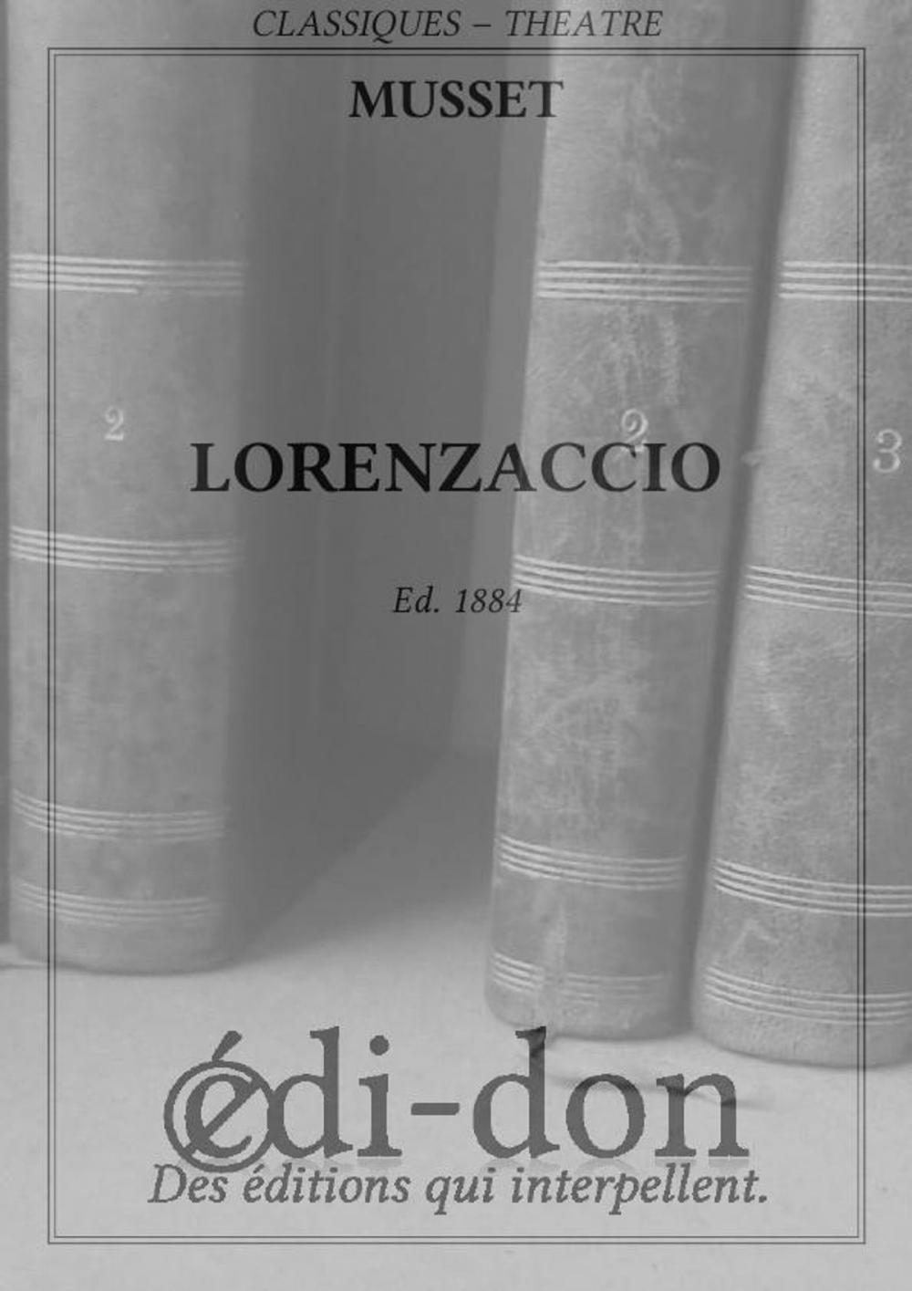 Big bigCover of Lorenzaccio