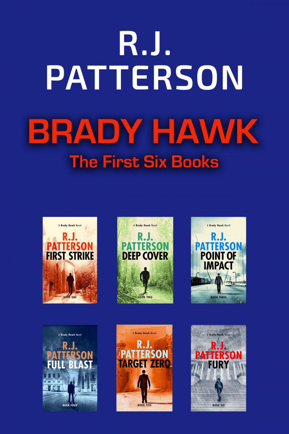 Big bigCover of Brady Hawk - The First Six Novels