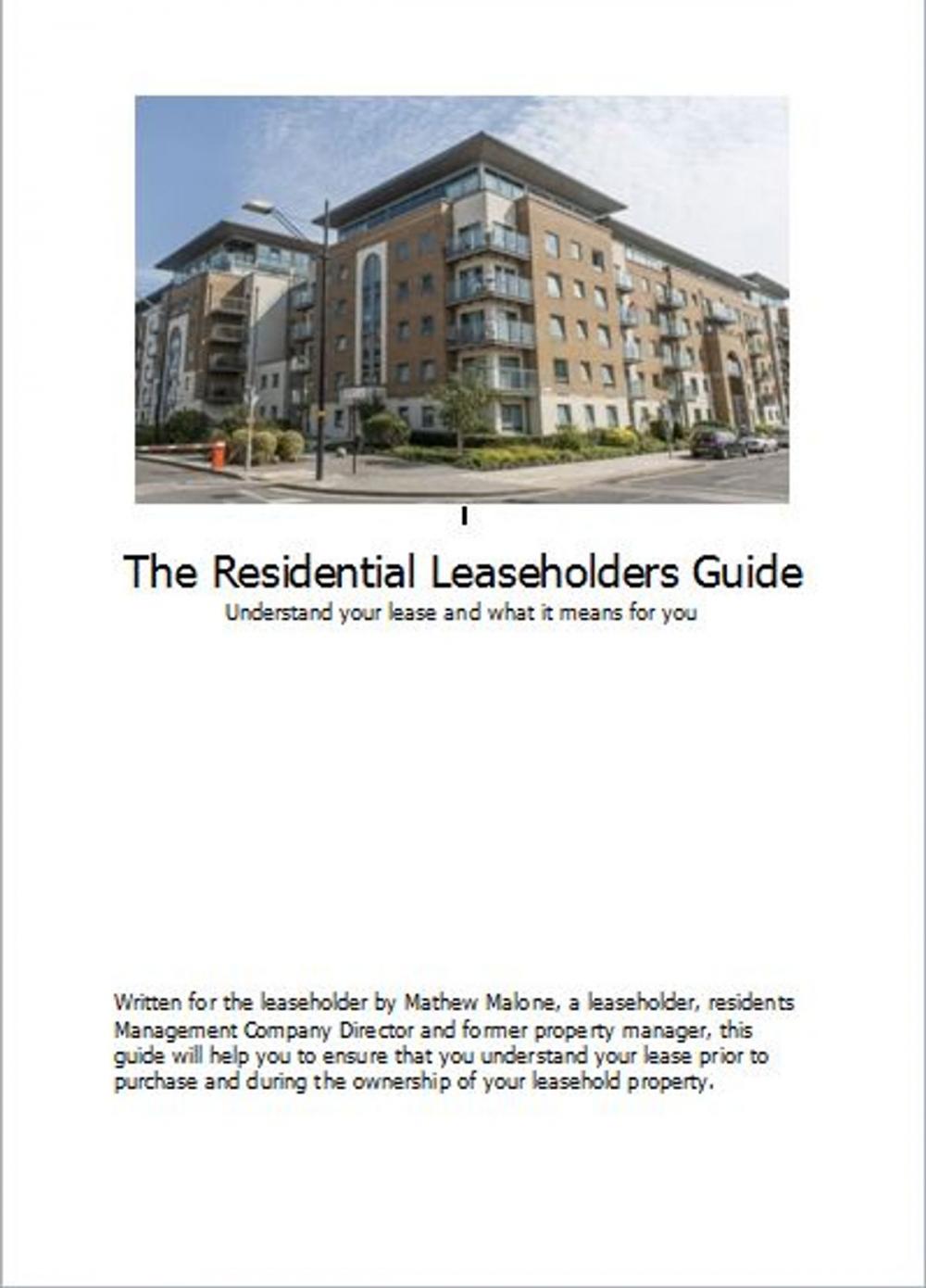 Big bigCover of The Residential Leaseholders Guide