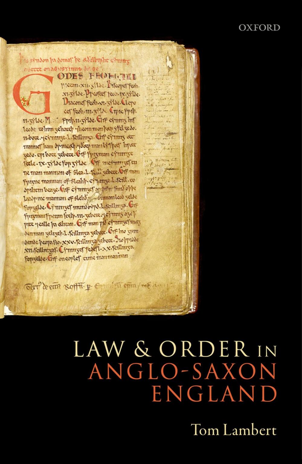 Big bigCover of Law and Order in Anglo-Saxon England