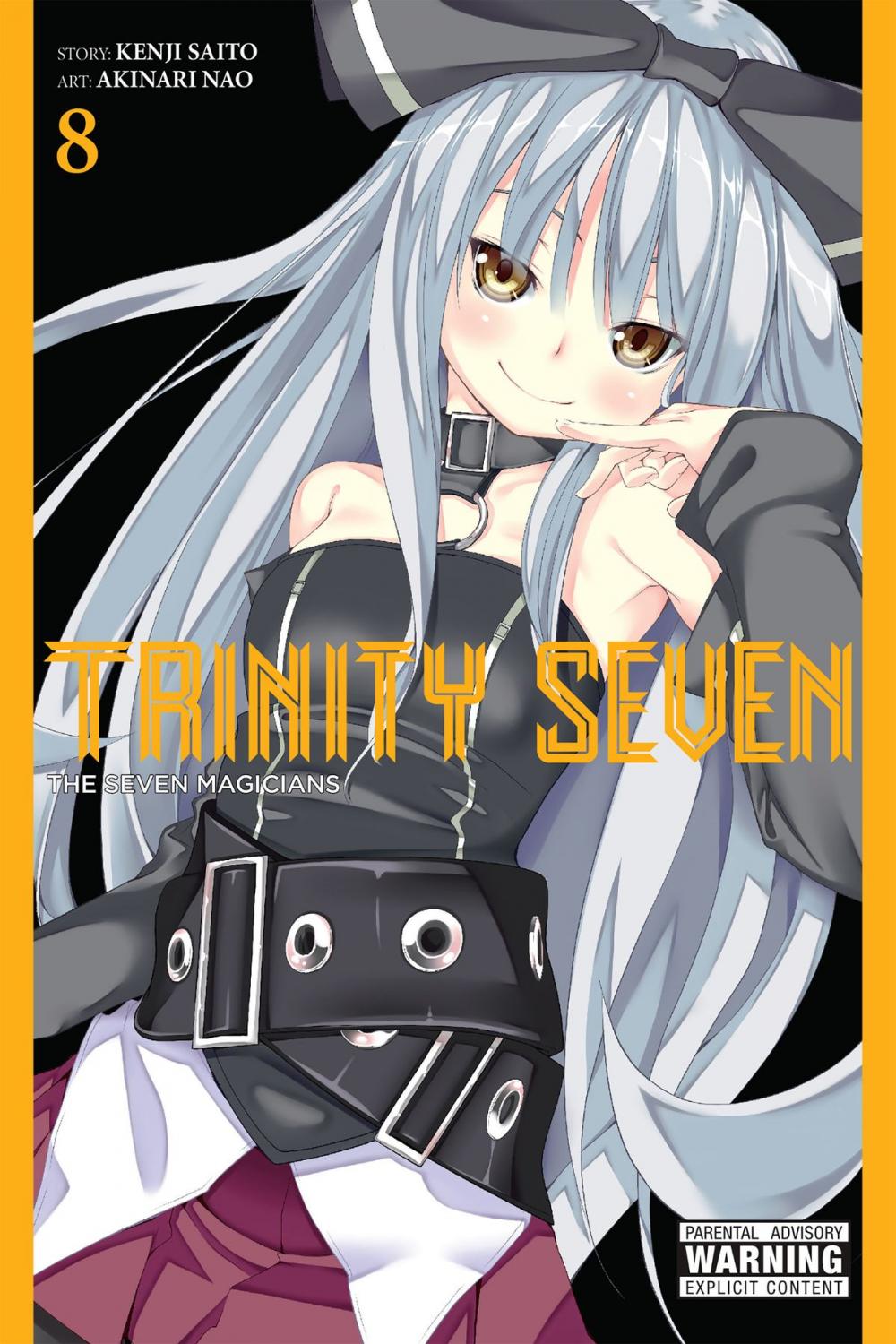 Big bigCover of Trinity Seven, Vol. 8