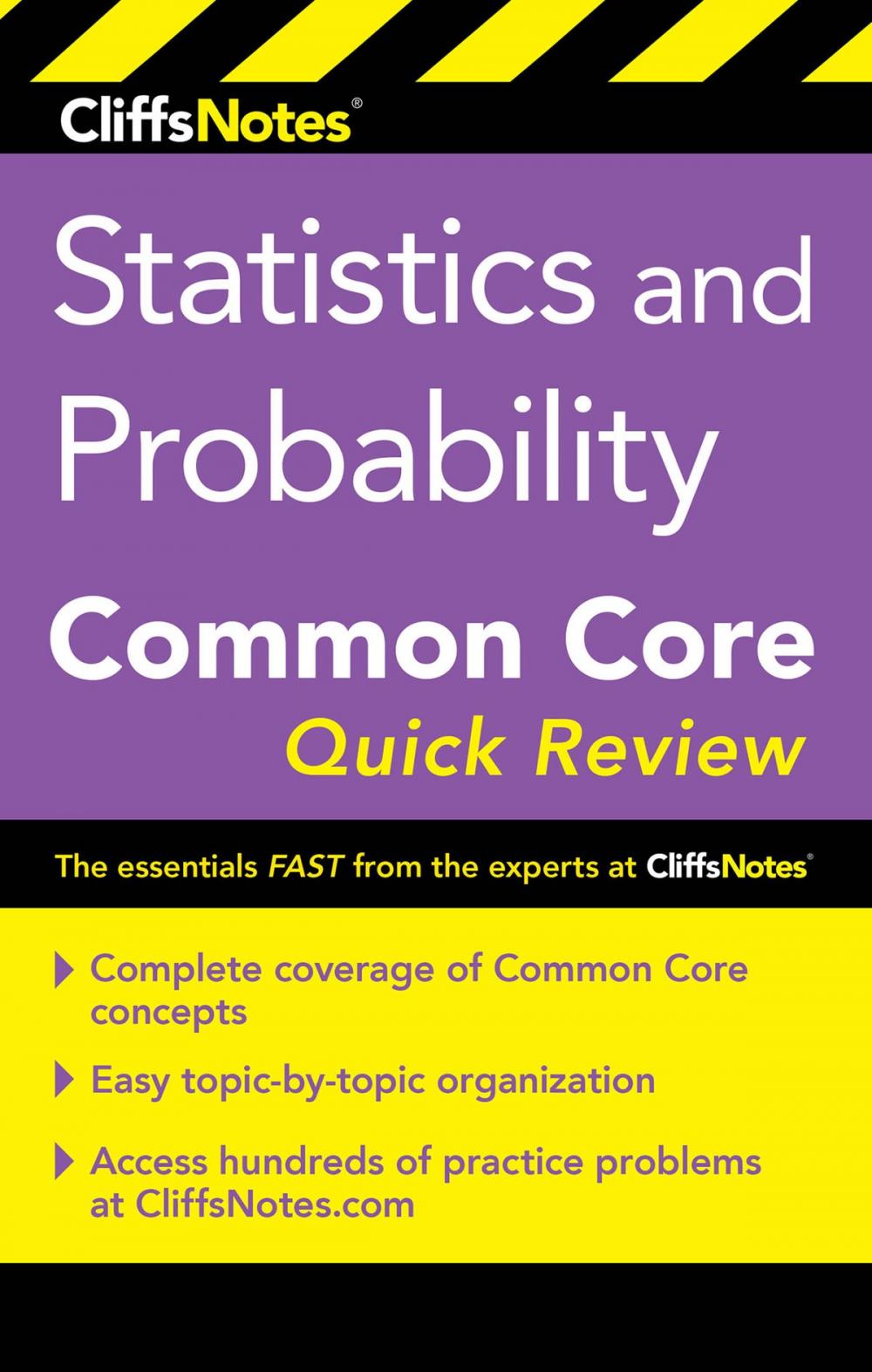 Big bigCover of CliffsNotes Statistics and Probability Common Core Quick Review