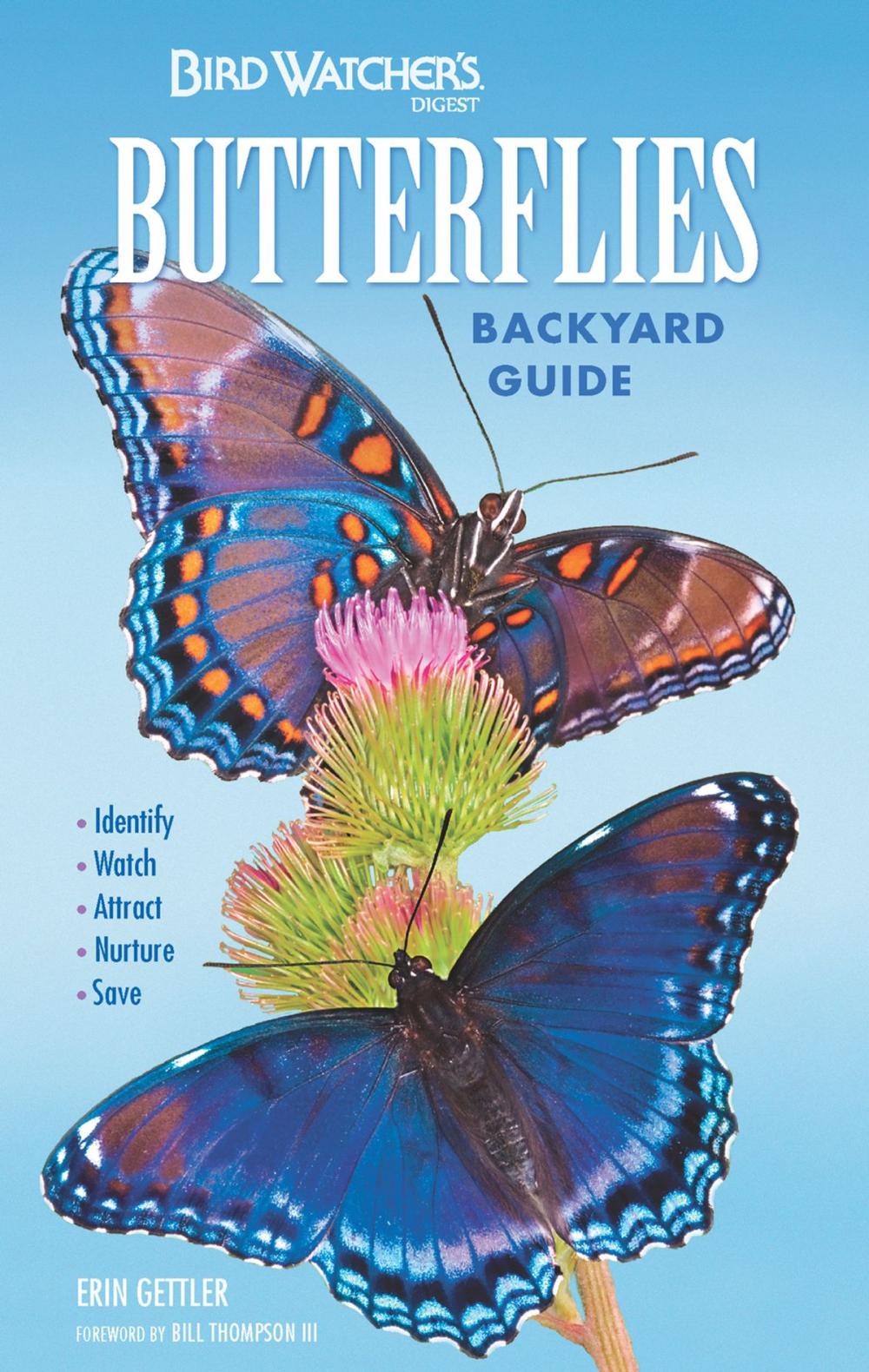 Big bigCover of Bird Watcher's Digest Butterflies Backyard Guide