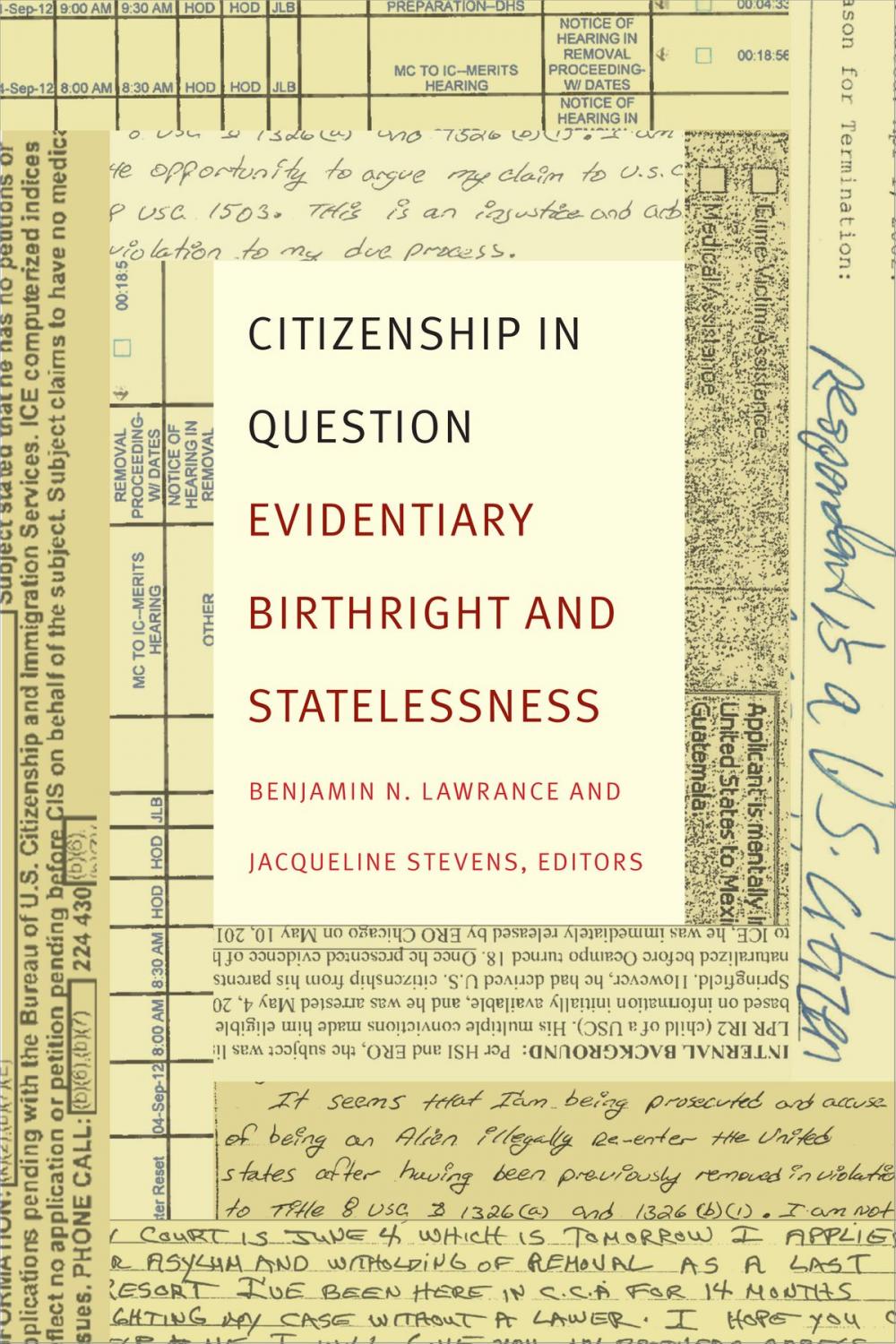 Big bigCover of Citizenship in Question