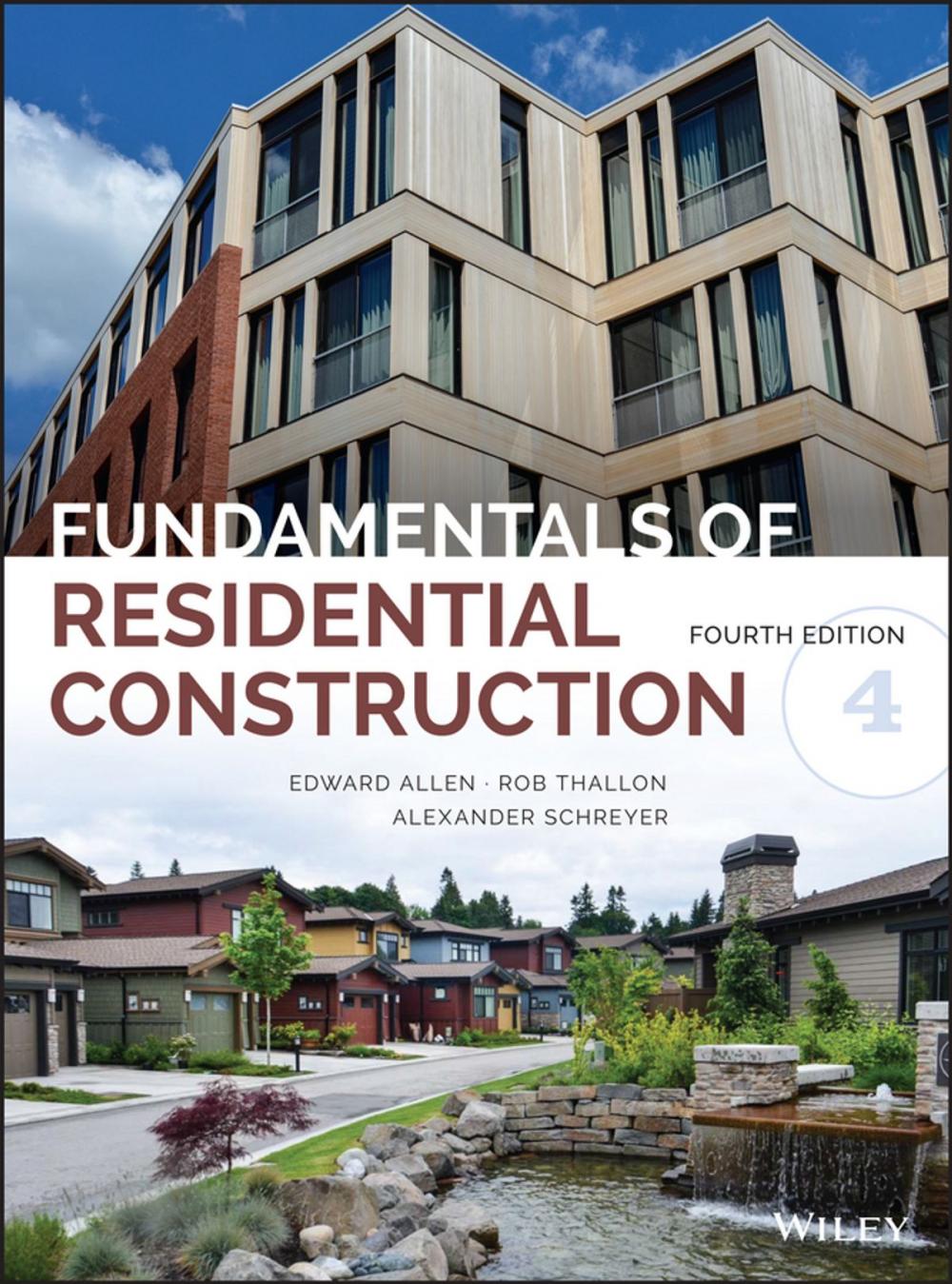 Big bigCover of Fundamentals of Residential Construction