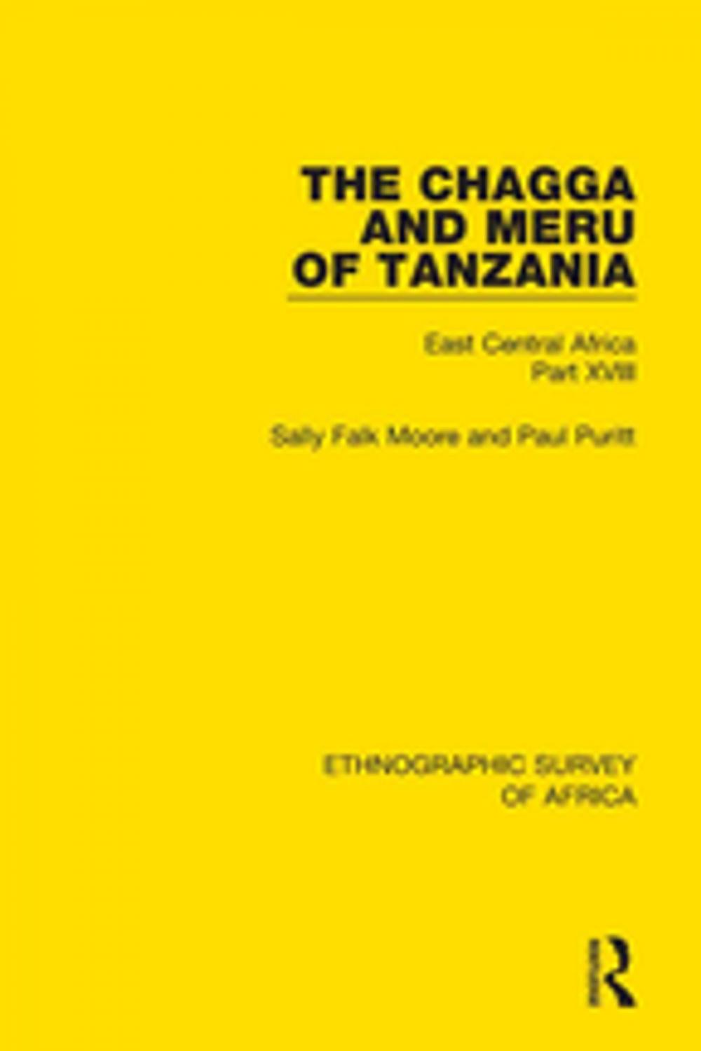 Big bigCover of The Chagga and Meru of Tanzania