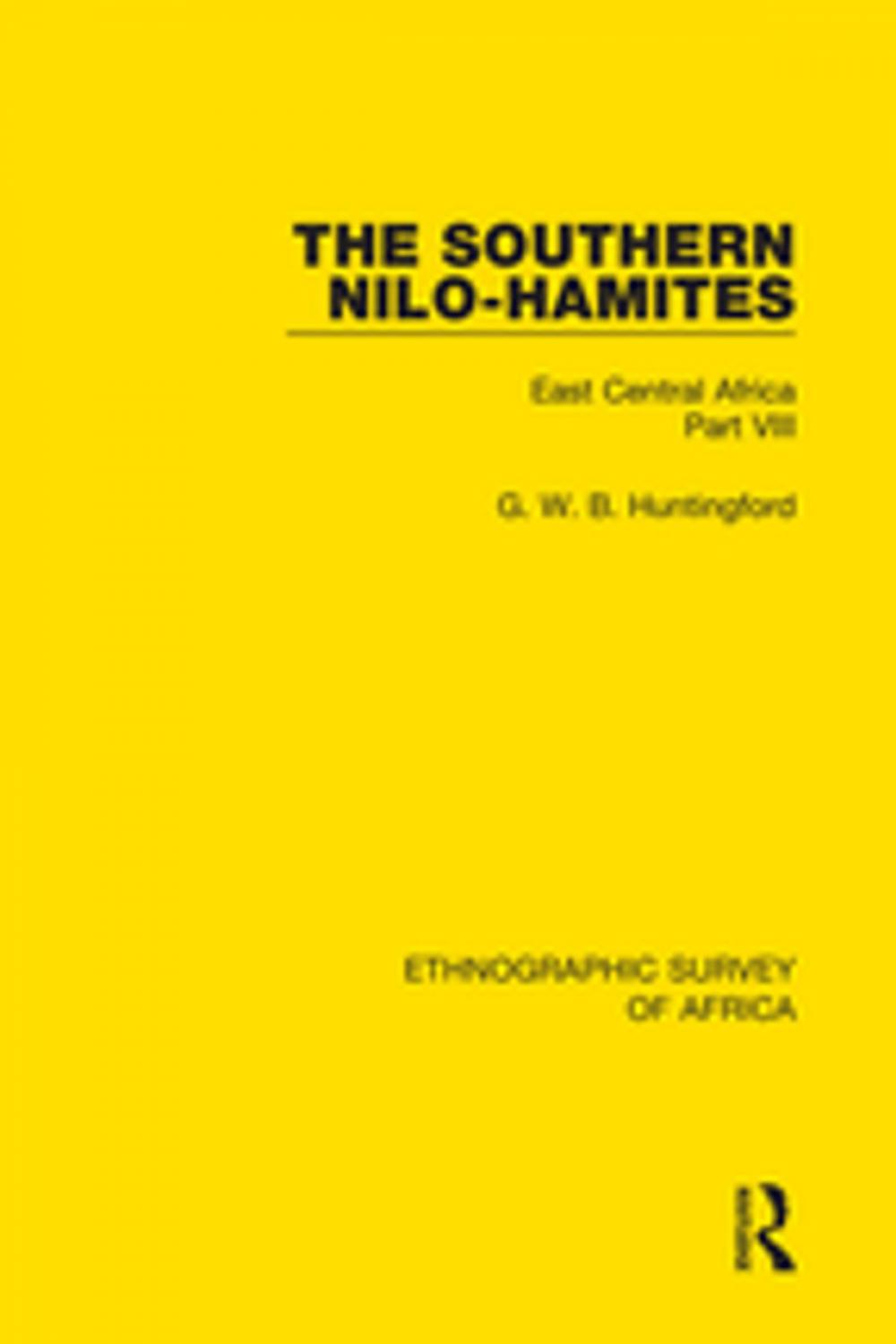 Big bigCover of The Southern Nilo-Hamites