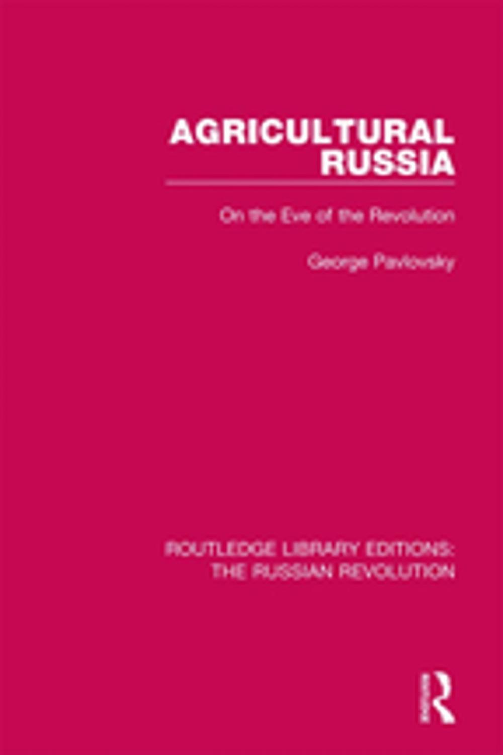 Big bigCover of Agricultural Russia