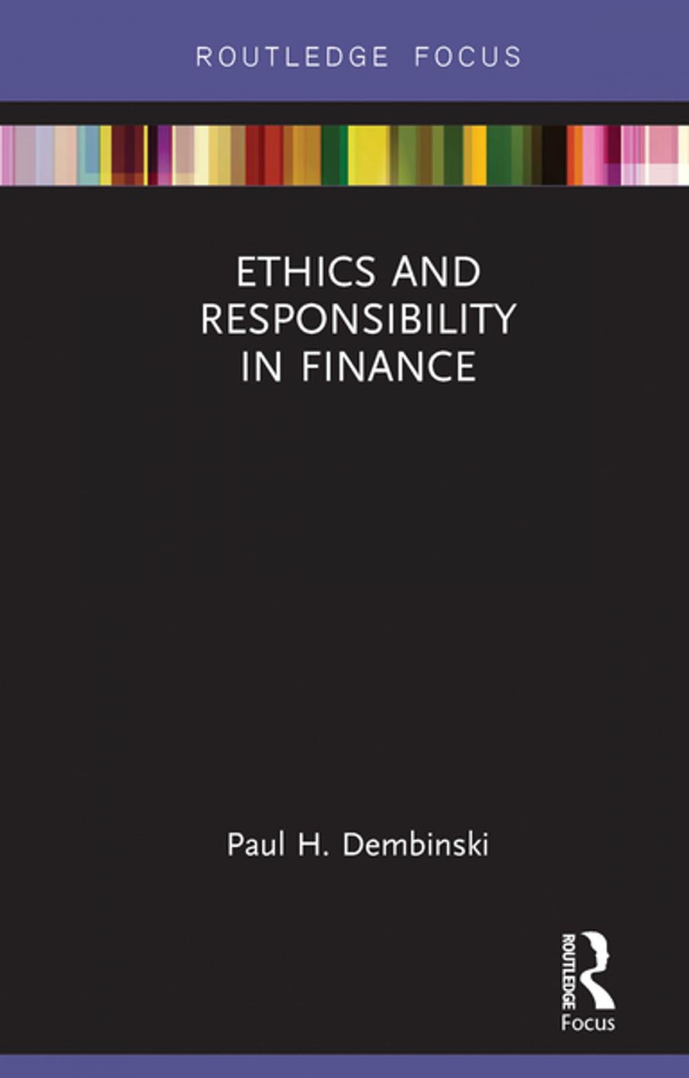 Big bigCover of Ethics and Responsibility in Finance