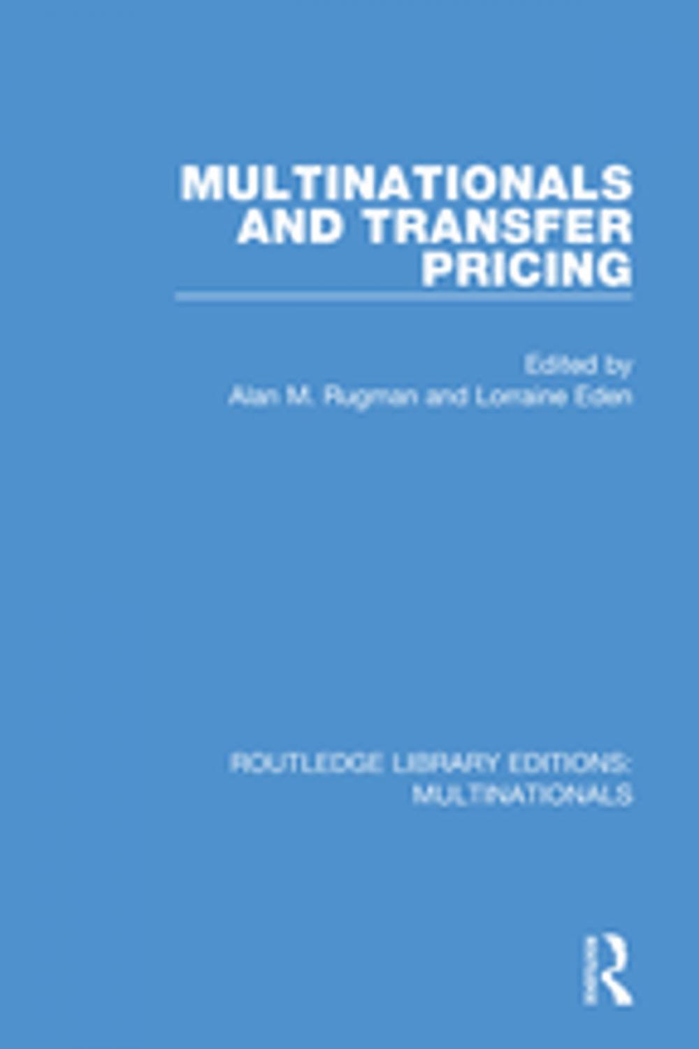 Big bigCover of Multinationals and Transfer Pricing