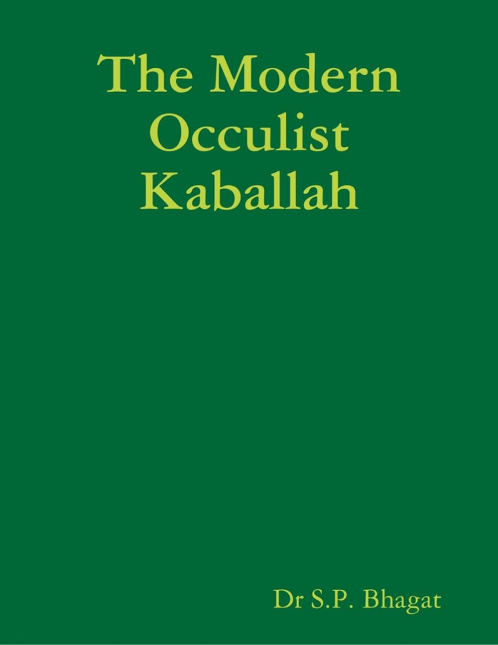 Big bigCover of The Modern Occulist Kaballah