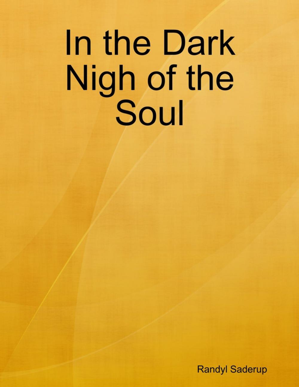 Big bigCover of In the Dark Nigh of the Soul