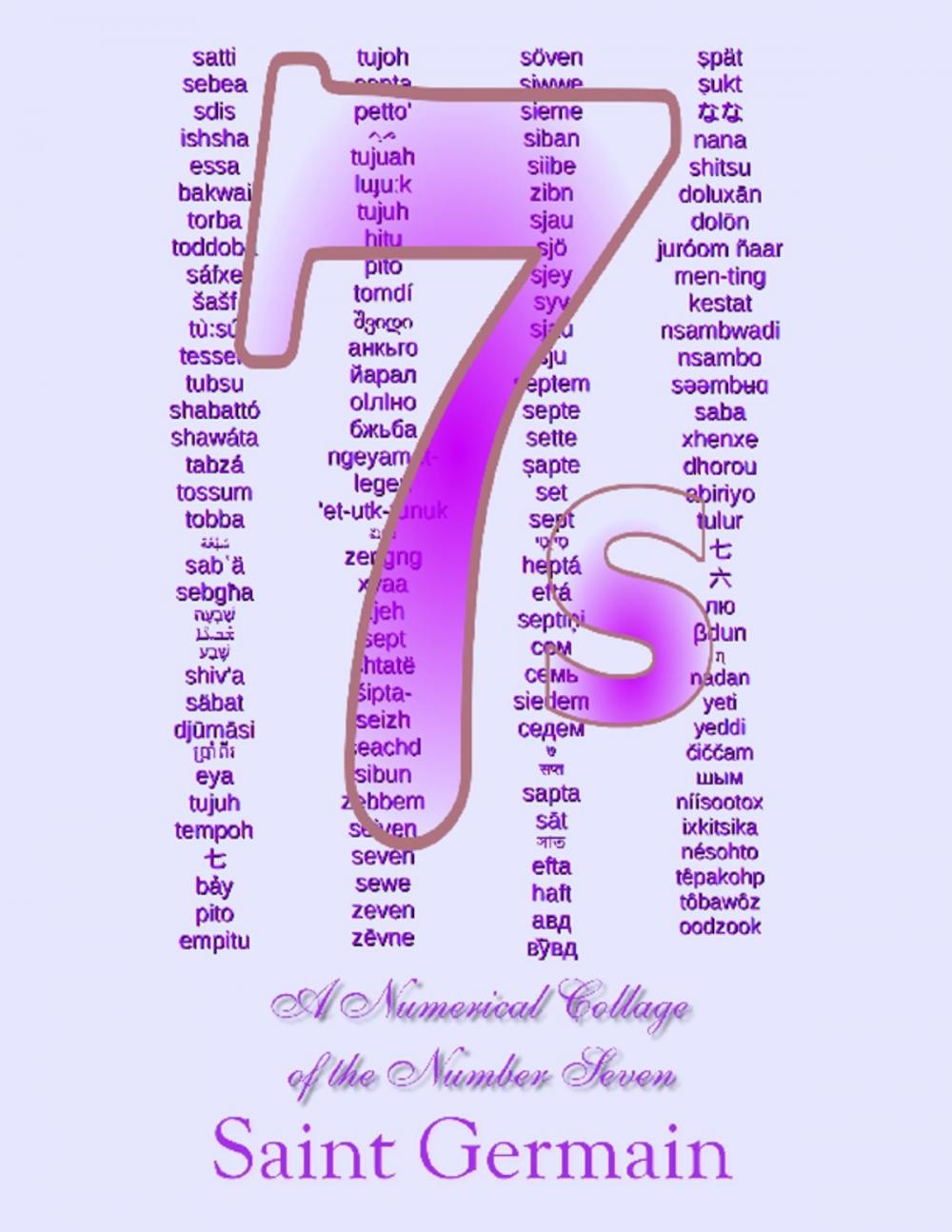 Big bigCover of Sevens : A Numberic Collage of the Number Seven