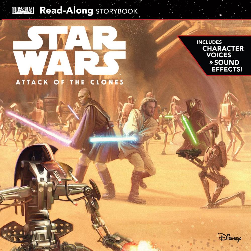 Big bigCover of Star Wars: Attack of the Clones Read-Along Storybook