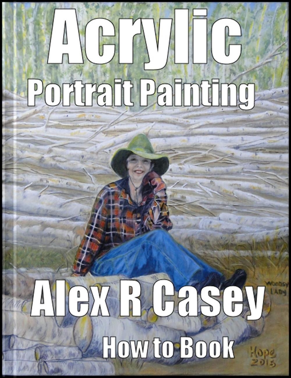 Big bigCover of Acrylic Portrait Painting for Beginners