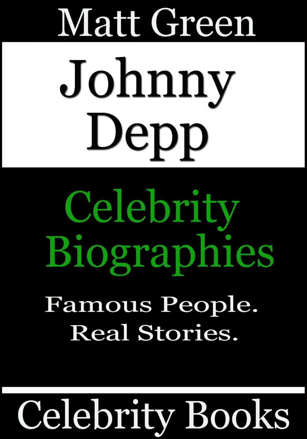 Big bigCover of Johnny Depp: Celebrity Biographies