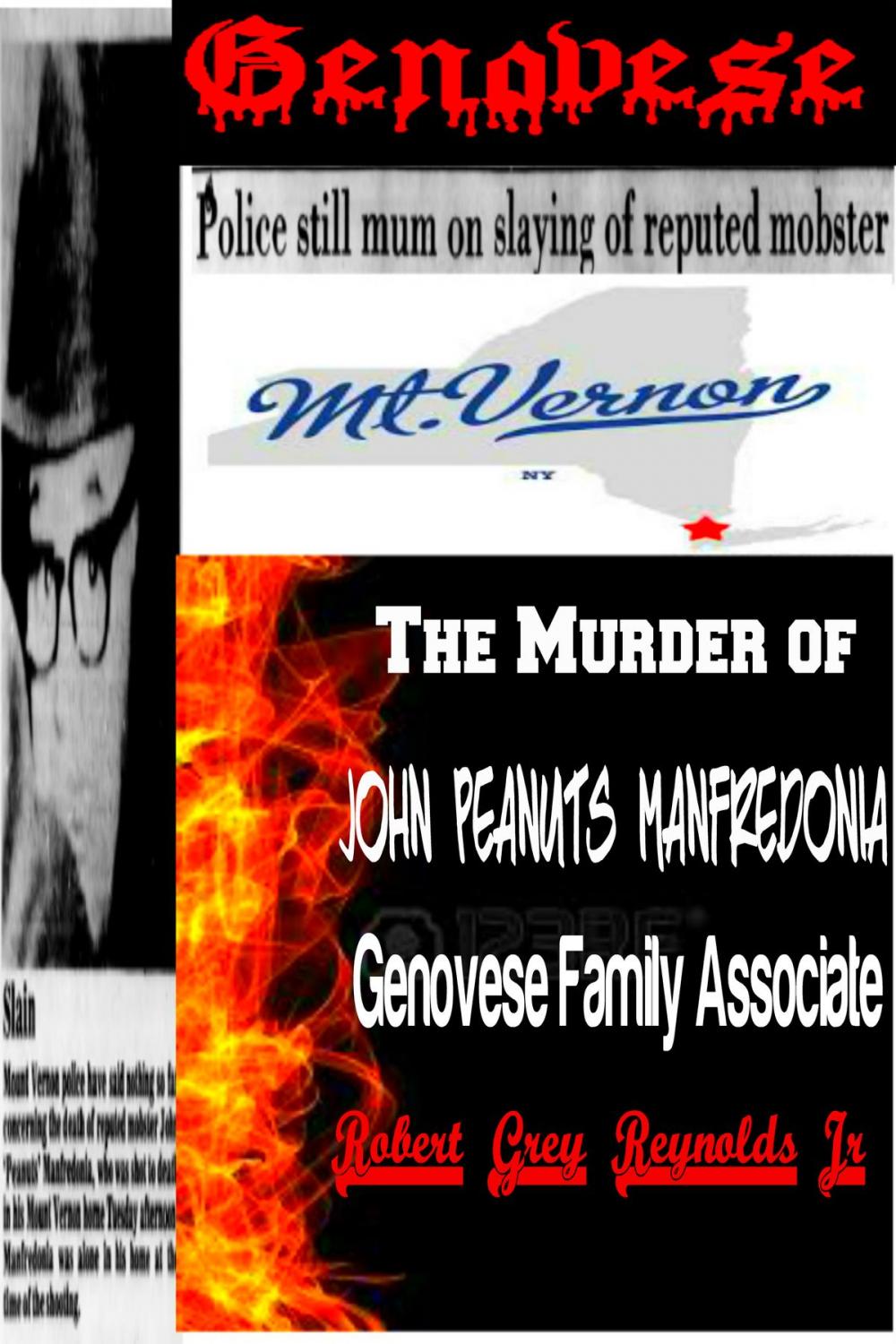 Big bigCover of The Murder of John Peanuts Manfredonia Genovese Family Associate