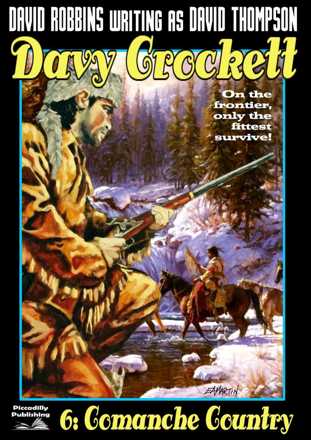 Big bigCover of Davy Crockett 6: Comanche Country