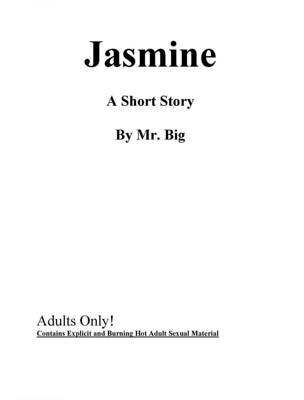 Big bigCover of Jasmine