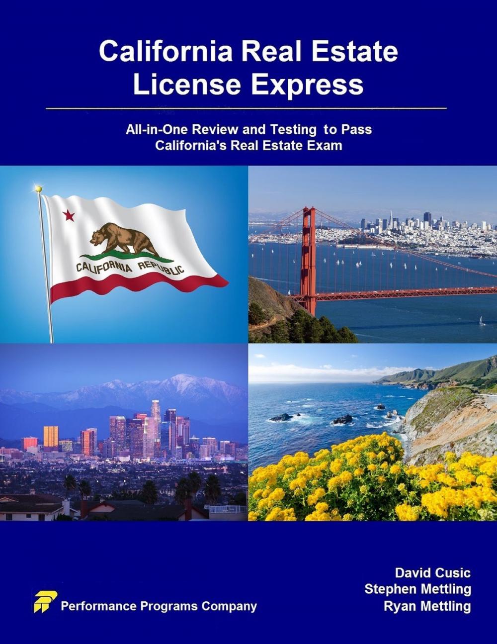 Big bigCover of California Real Estate License Express