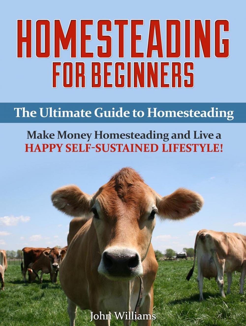 Big bigCover of Homesteading: Make Money Homesteading and Live a Happy Self-Sustained Lifestyle! (Homesteading Tips)