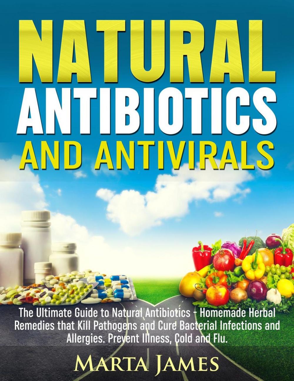 Big bigCover of Natural Antibiotics and Antivirals: Homemade Herbal Remedies that Kill Pathogens and Cure Bacterial Infections and Allergies. Prevent Illness, Cold and Flu