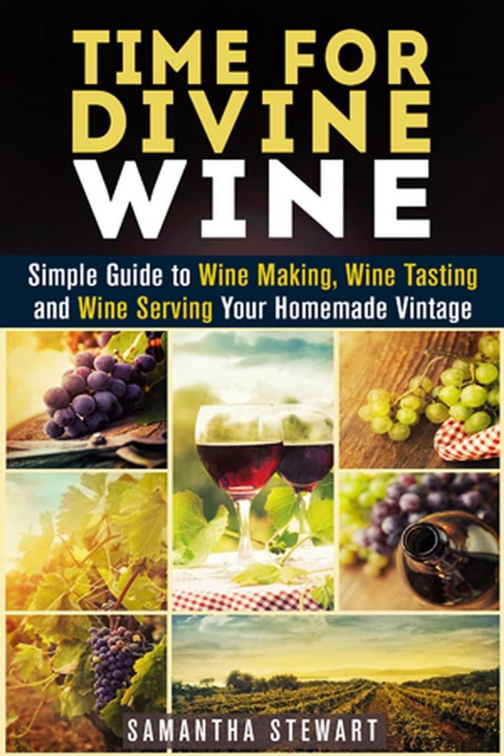 Big bigCover of Time for Divine Wine: Simple Guide to Wine Making, Wine Tasting and Wine Serving Your Homemade Vintage