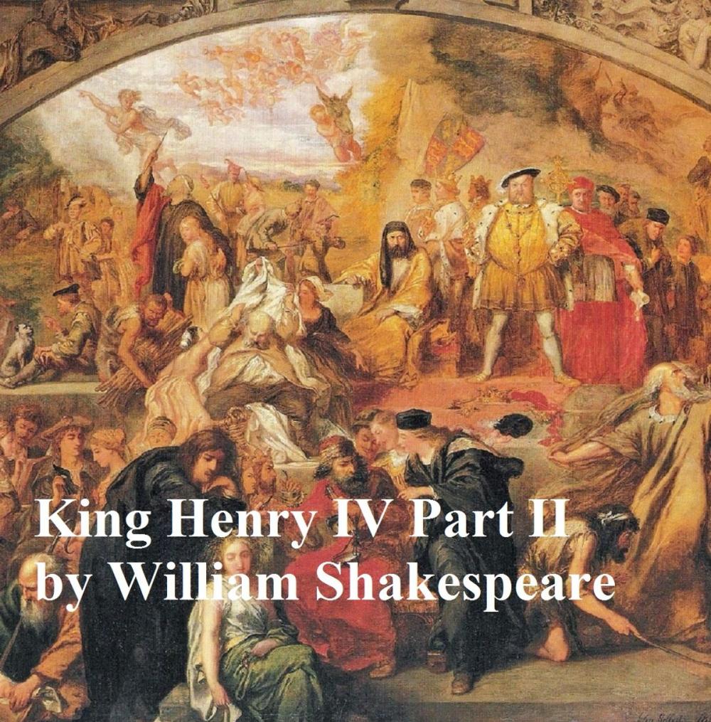 Big bigCover of King Henry IV Part 2, with line numbers