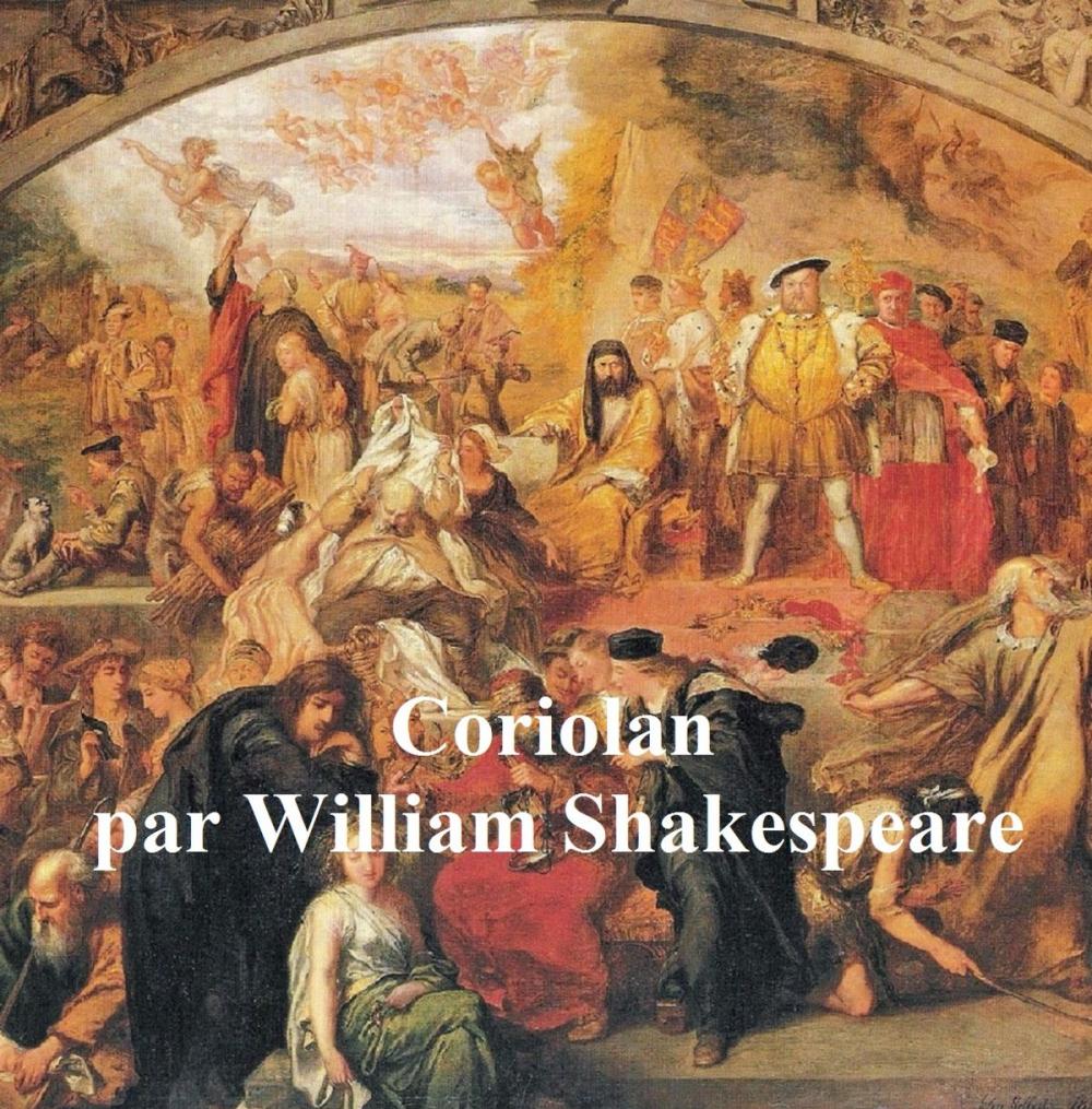 Big bigCover of Coriolan, Coriolanus in French