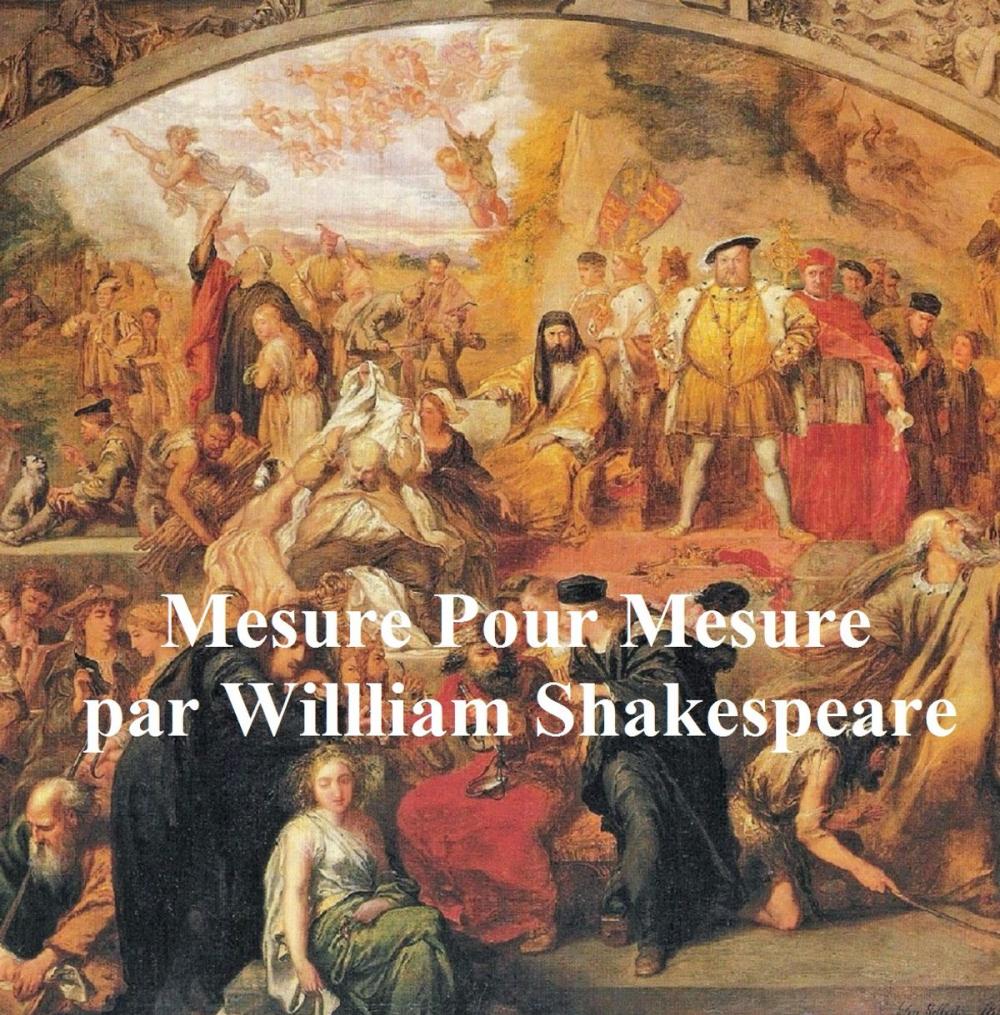 Big bigCover of Mesure pour Mesure (Measure for Measure in French)