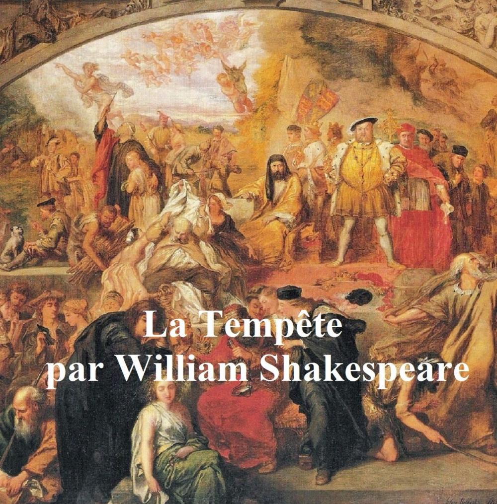 Big bigCover of Shakespeare's Tempest in French