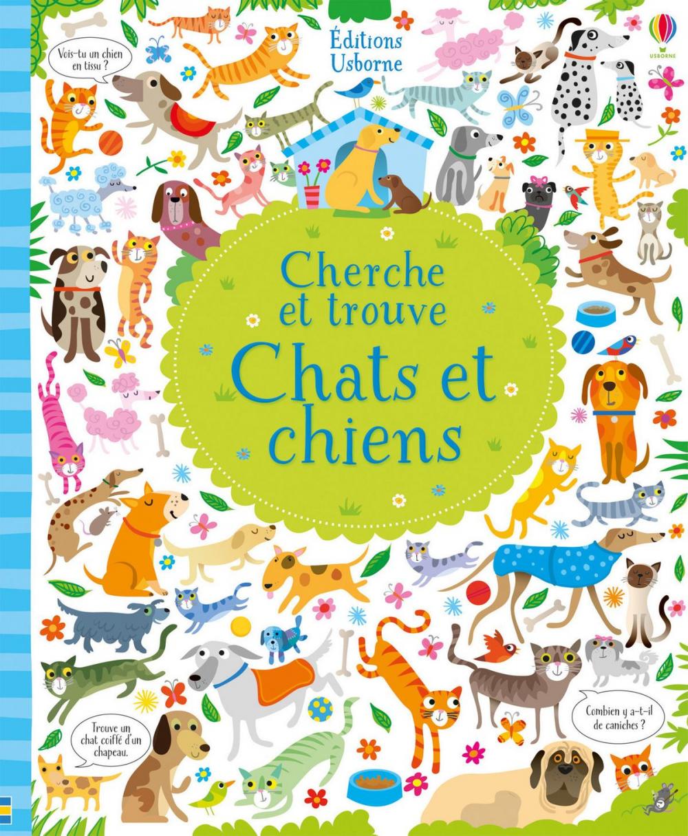 Big bigCover of Chats et chiens - Cherche et trouve