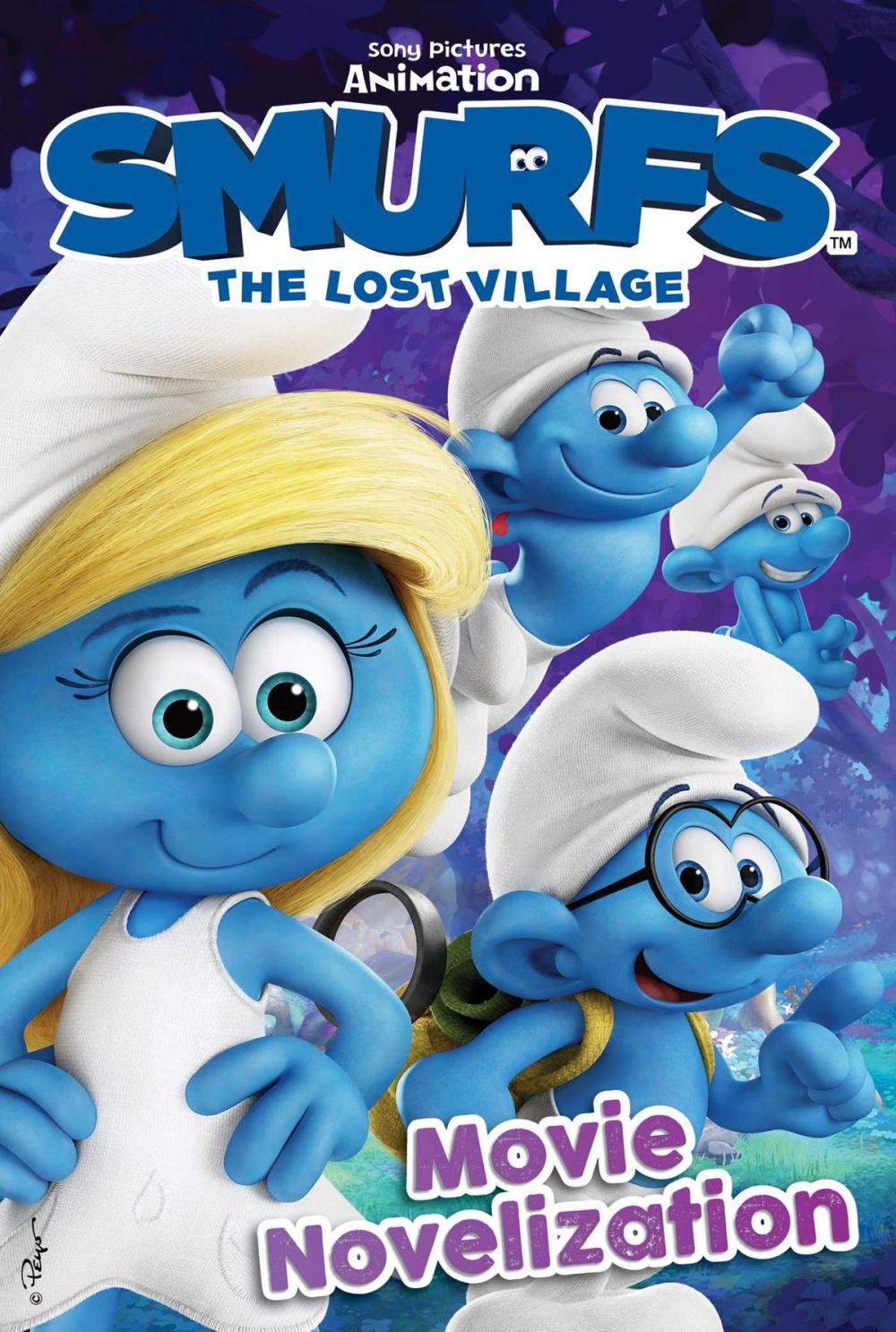 Big bigCover of Smurfs The Lost Village Movie Novelization