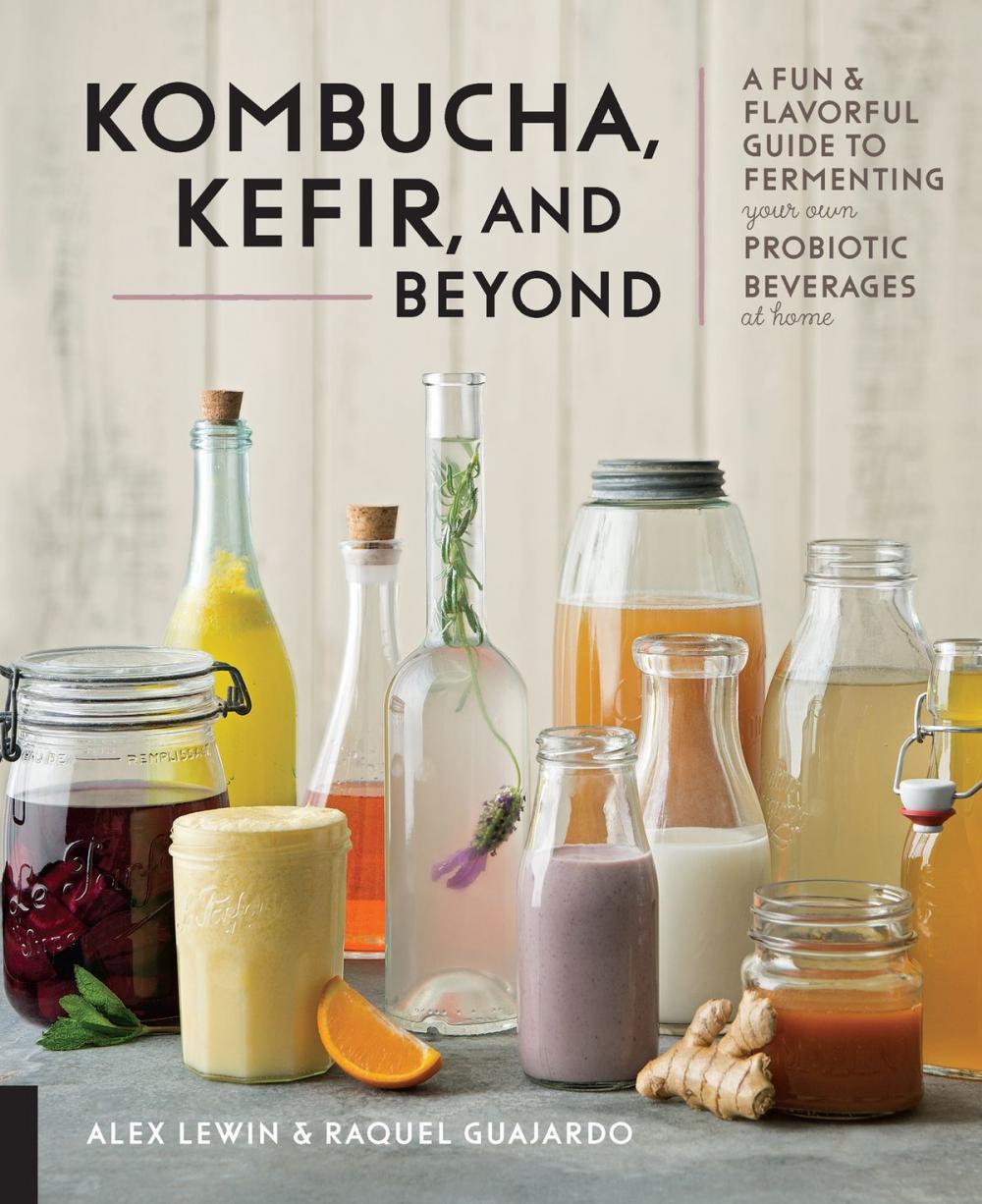 Big bigCover of Kombucha, Kefir, and Beyond