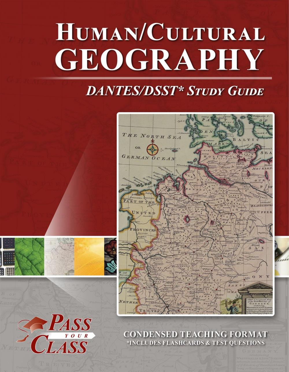 Big bigCover of DSST Human/Cultural Geography DANTES Test Study Guide