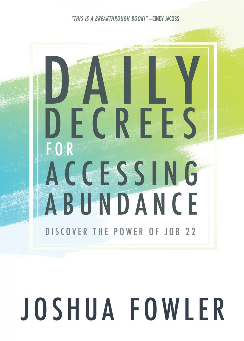 Big bigCover of Daily Decrees for Accessing Abundance