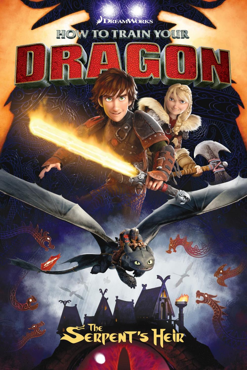 Big bigCover of How to Train Your Dragon: The Serpent's Heir