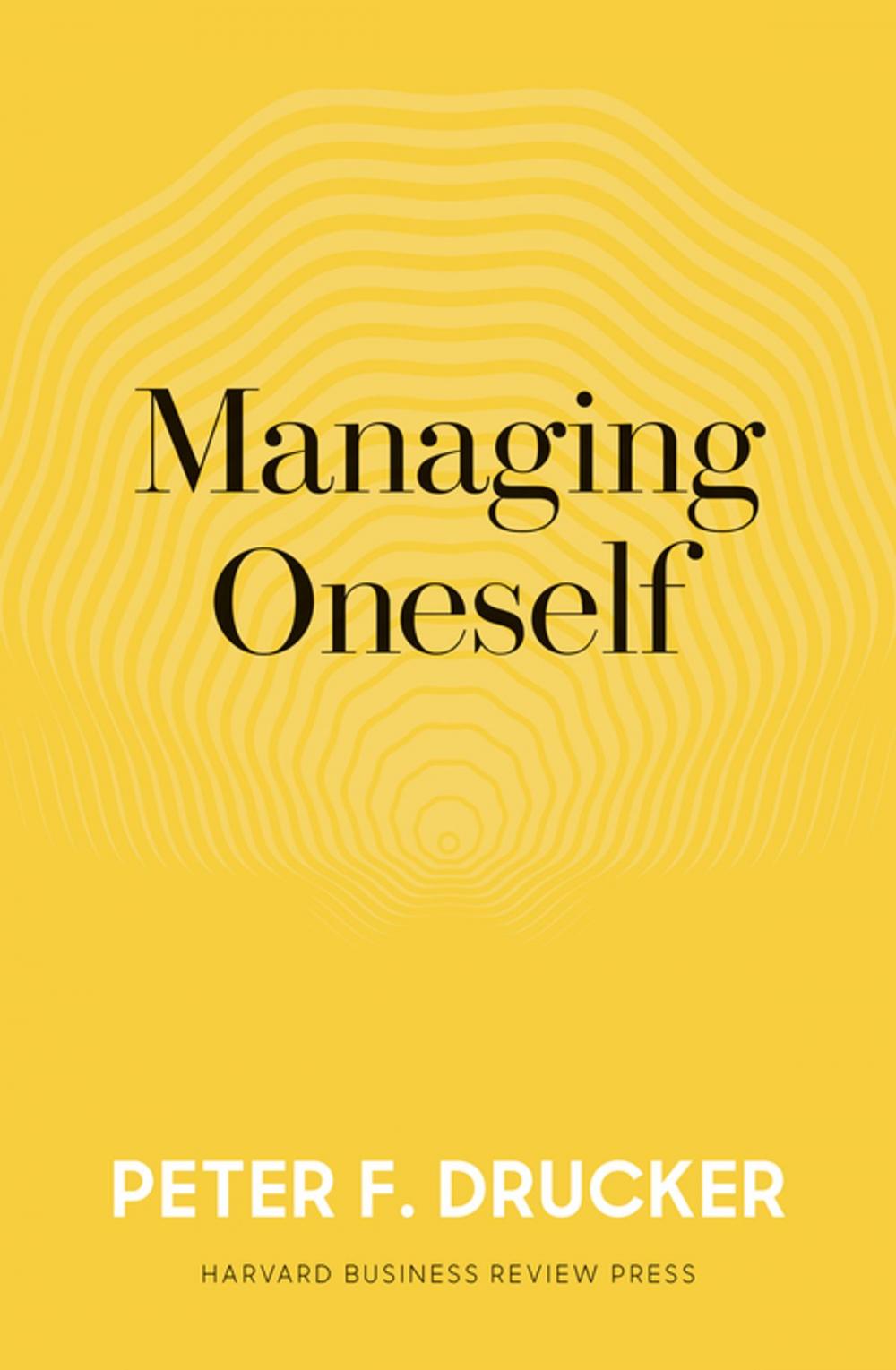 Big bigCover of Managing Oneself