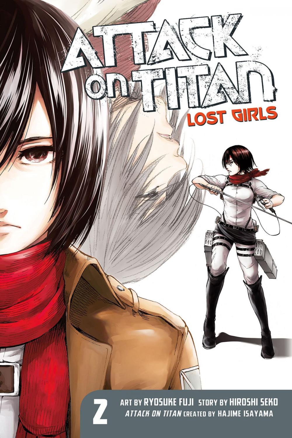 Big bigCover of Attack on Titan: Lost Girls