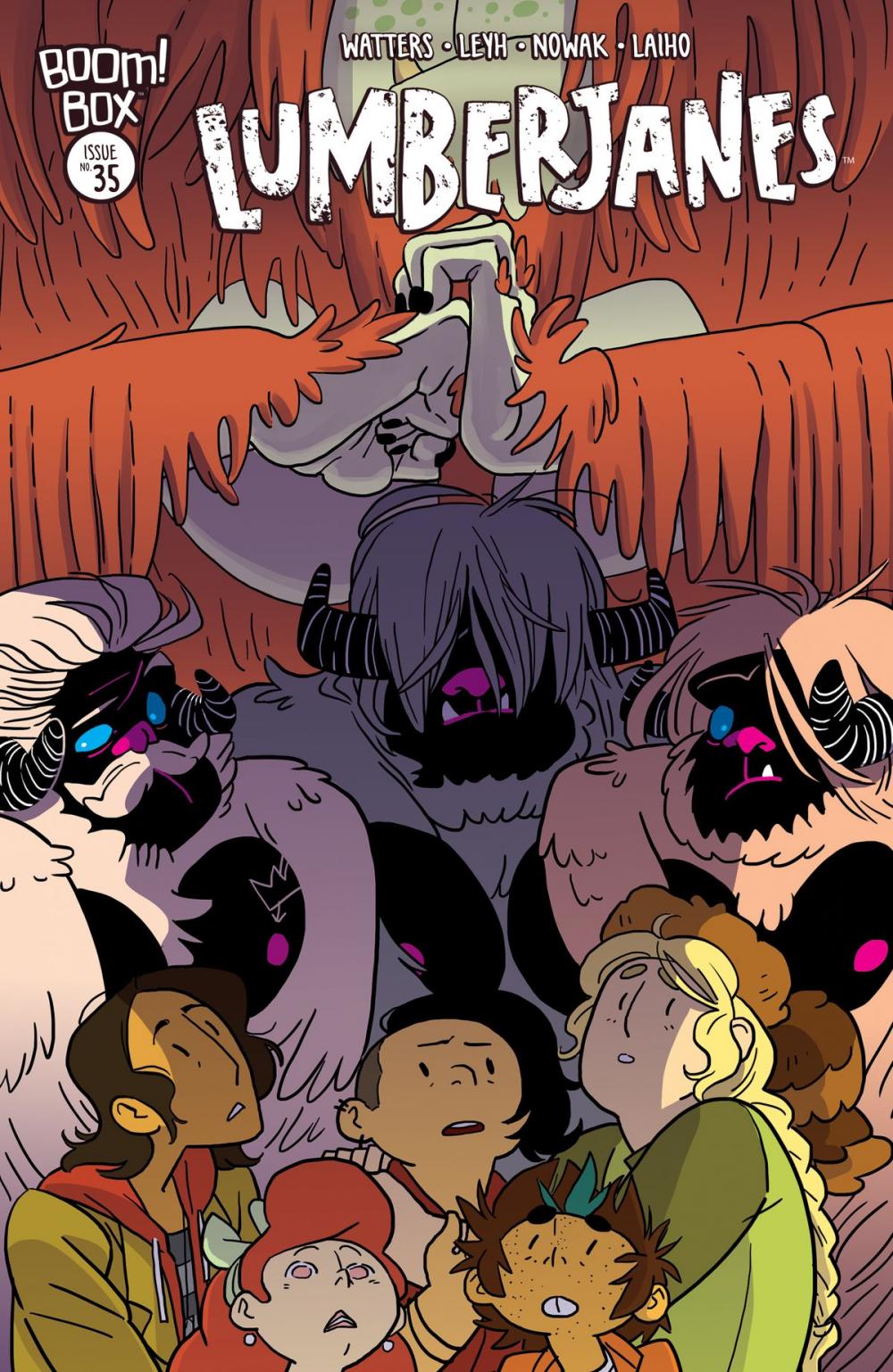 Big bigCover of Lumberjanes #35