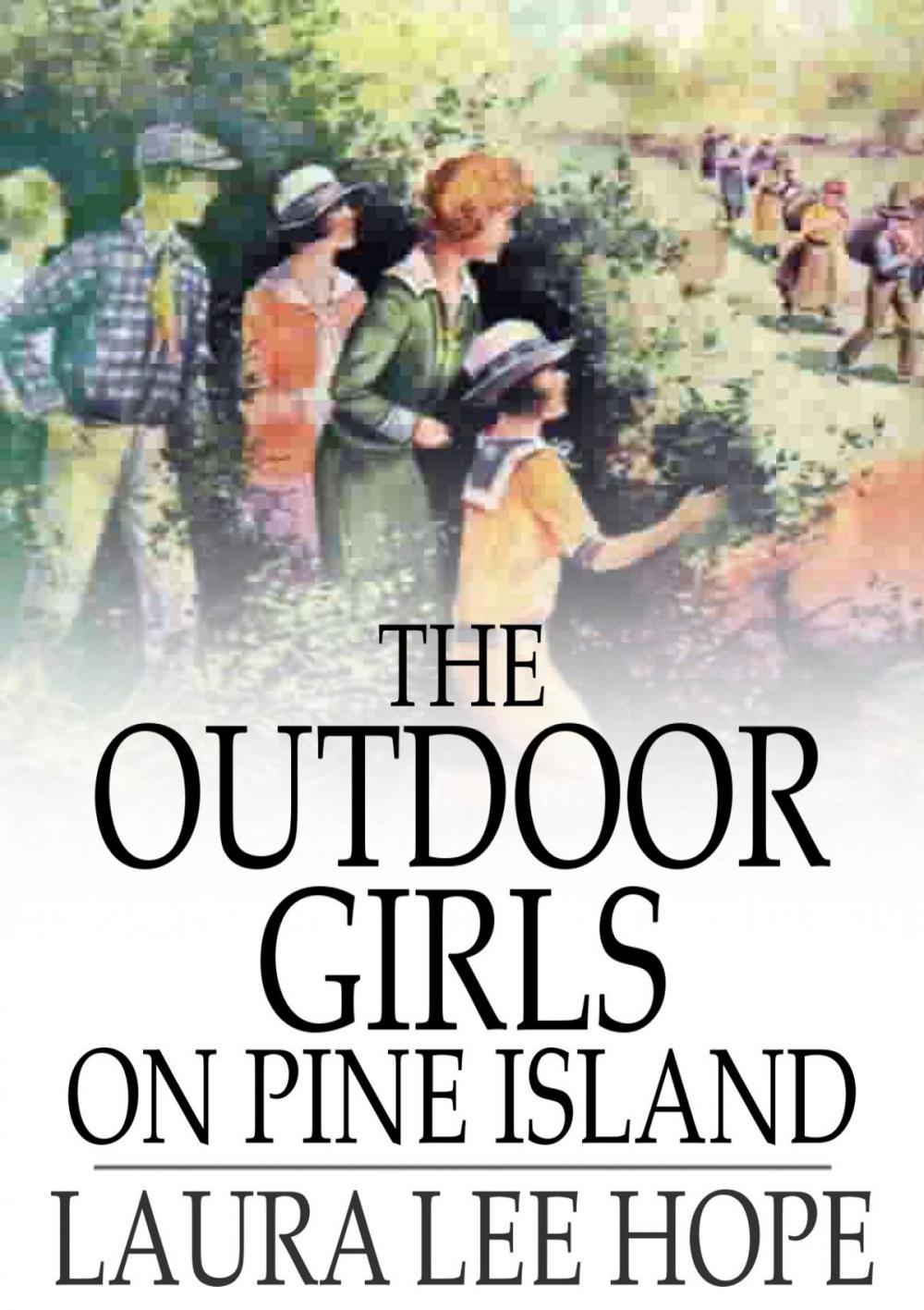 Big bigCover of The Outdoor Girls on Pine Island