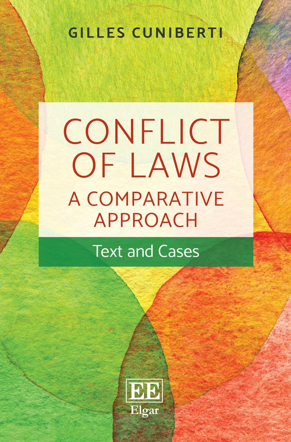 Big bigCover of Conflict of Laws: A Comparative Approach