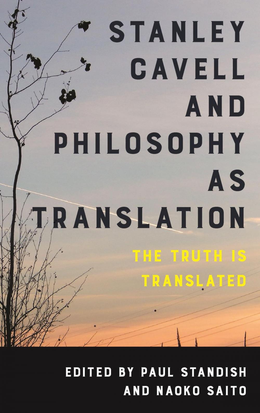 Big bigCover of Stanley Cavell and Philosophy as Translation