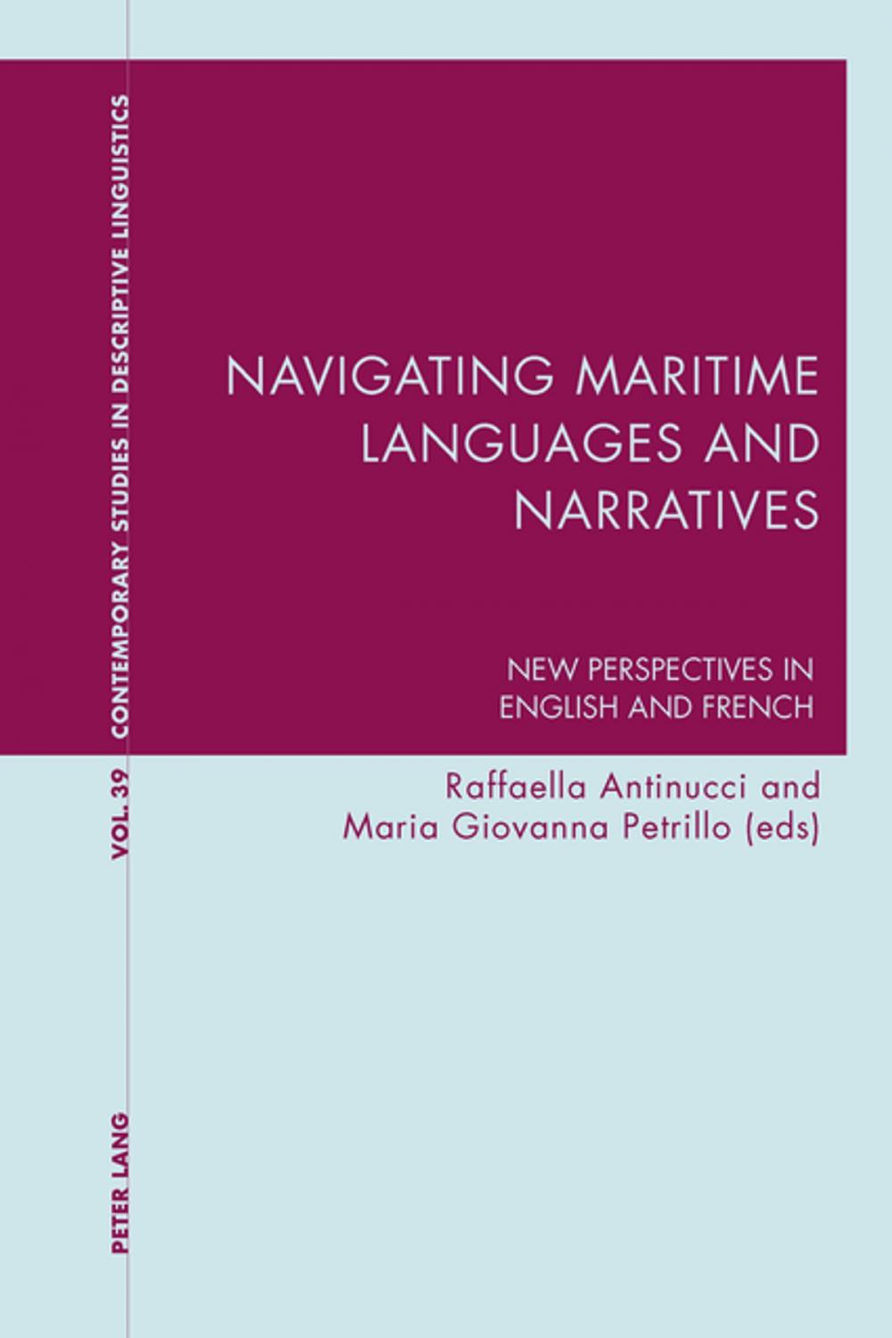 Big bigCover of Navigating Maritime Languages and Narratives