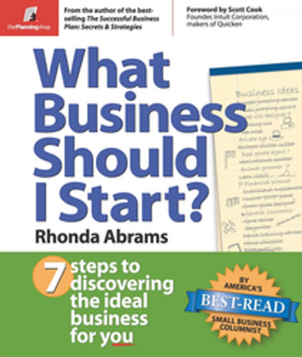 Big bigCover of What Business Should I Start?