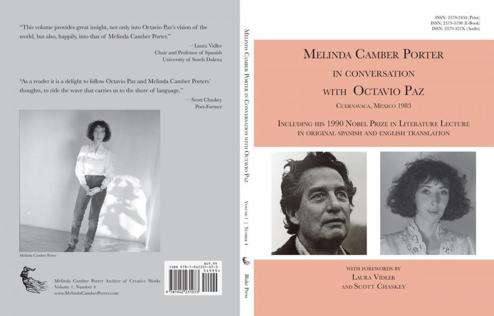 Big bigCover of Melinda Camber Porter In Conversation With Octavio Paz in Cuernavaca, Mexico 1983 with Nobel Prize Lecture